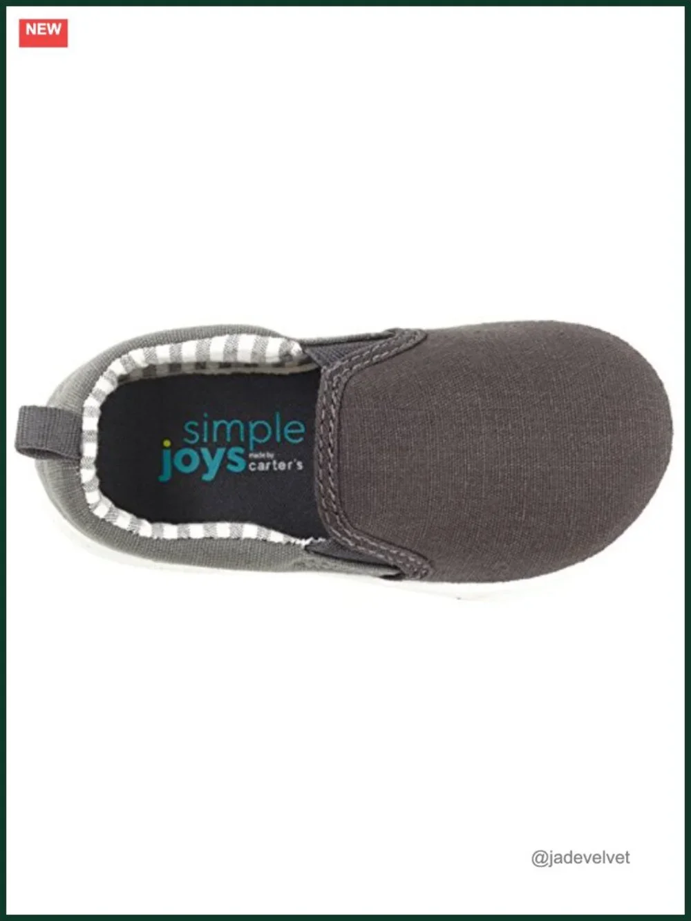 Kids Casual Slip-on Canvas Sneakers - Pull-On Closure